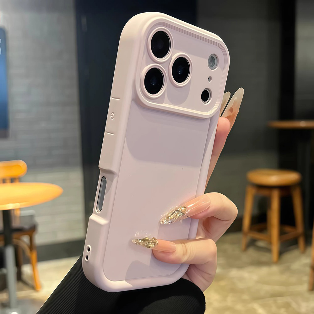 Matte Pc Case - Einfarbige, robuste Handyhülle für iPhone 18