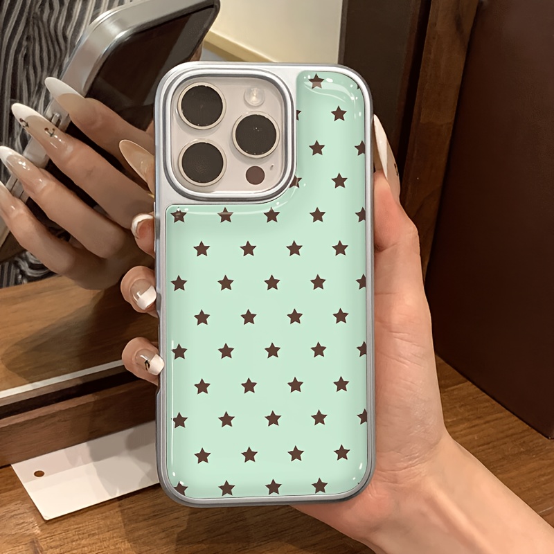 Handyhülle mit mintbraunem Ste – Computer Case Bewertung und Preis
