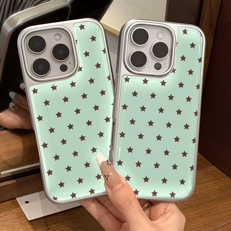 Handyhülle mit mintbraunem Ste – Computer Case Bewertung und Preis