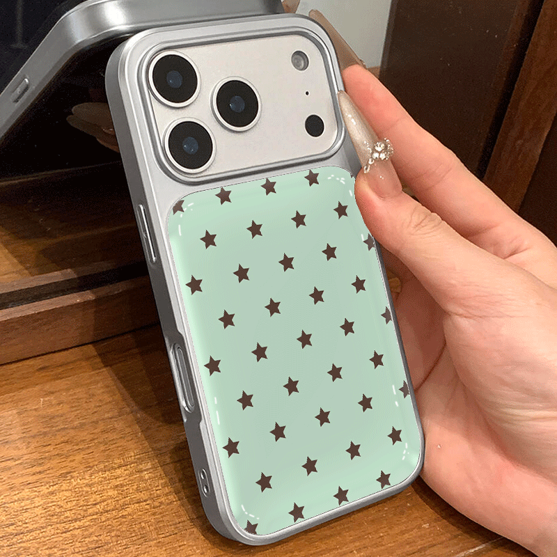 Handyhülle mit mintbraunem Ste – Computer Case Bewertung und Preis