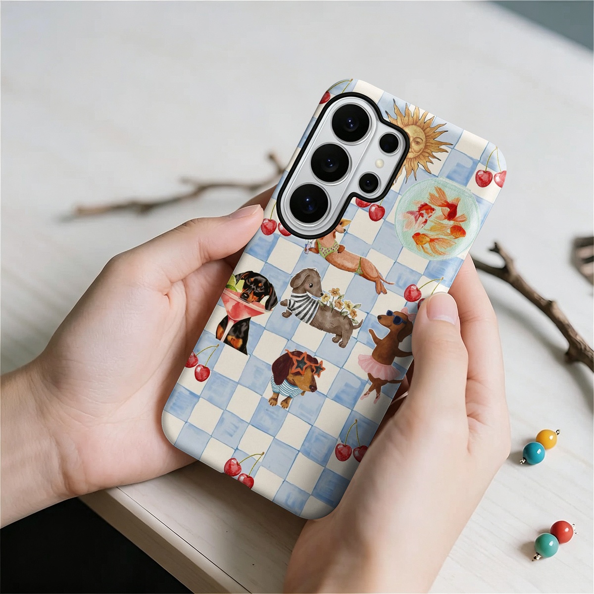 Lustige Hunde Sommer 2-in-1 Du – Computer Case Bewertung und Preis