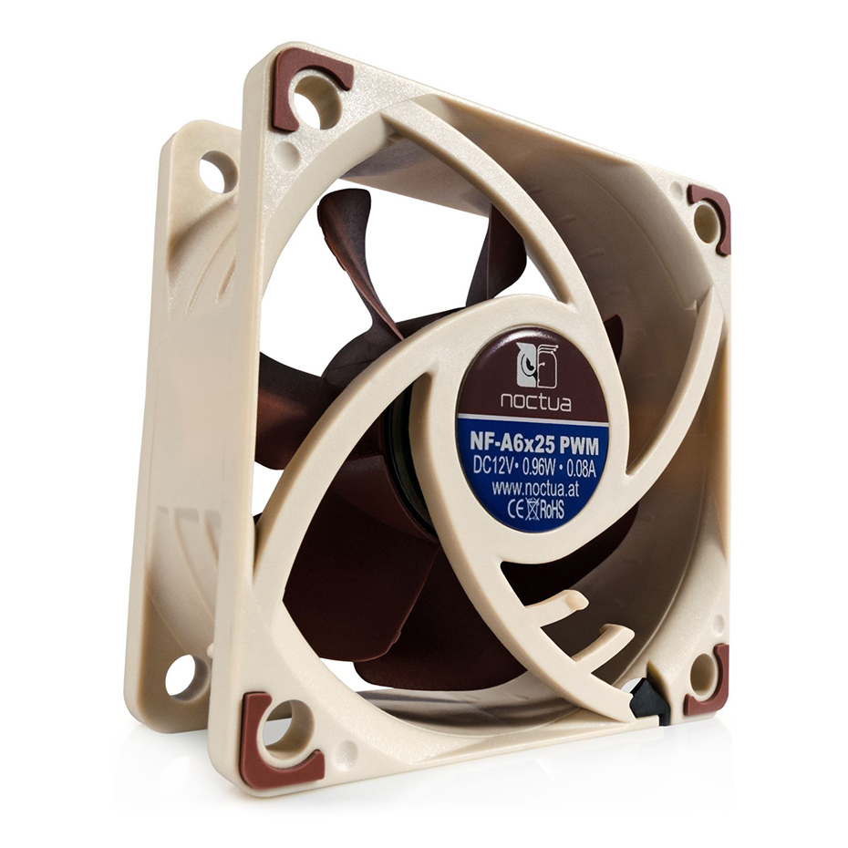 Noctua NF-A6x25 gehäuse lüfter – Case Fan Controller Bewertung und Preis