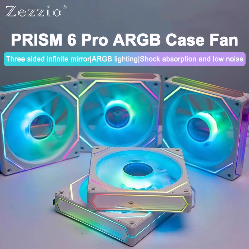 ZEZZIO PRISM 6 PRO 120mm ARGB  – Case Fan Controller Bewertung und Preis