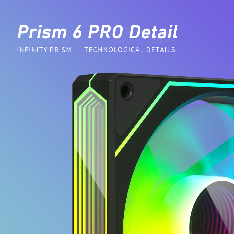 ZEZZIO PRISM 6 PRO 120mm ARGB  – Case Fan Controller Bewertung und Preis
